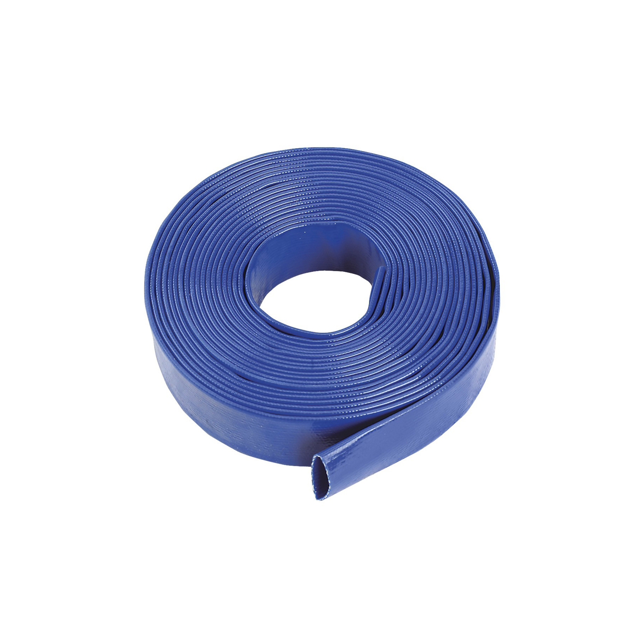 Blue PVC Lay Flat Hose 4Bar Camthorne Industrial Supplies