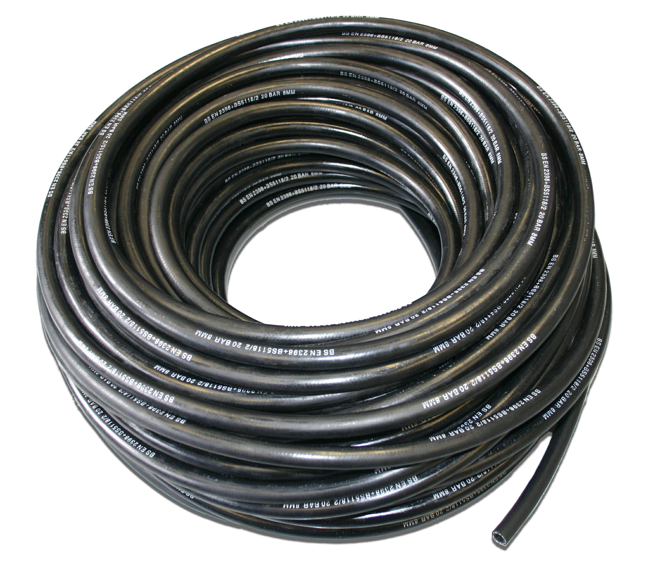 RUBBER WATER & AIR LINE COMPRESSOR HOSE 20 BAR (300PSI) 6MM 13MM ID