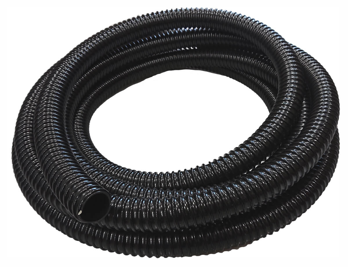 Black PVC Pond & Vacuum Hose Camthorne Industrial Supplies