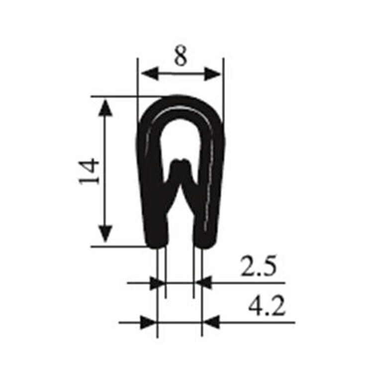 Self-Gripping PVC Edge Trim - Image 2